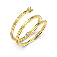 Anillo Mujer in Plata Cubic Zirconia RPGWG14